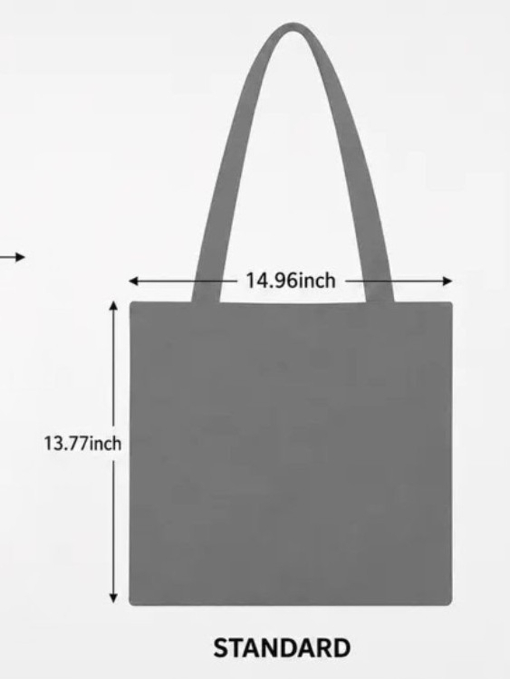 Chococat Raspberry Quilted Tote in White & Pink - Picture 2 of 2